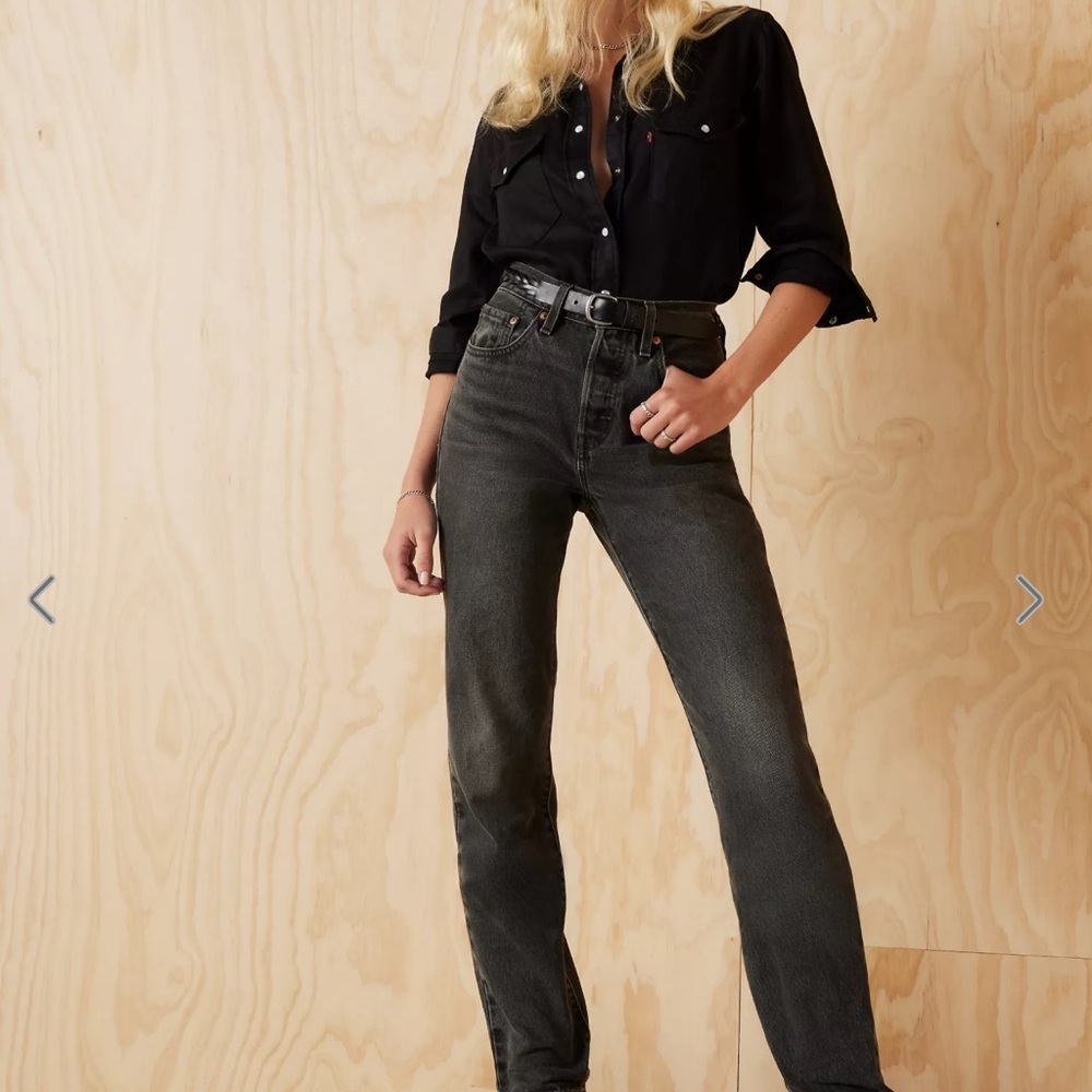Levi's Women's High Rise Black Jeans